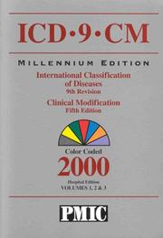 Cover of: Icd-9-cm 2000, 3 Volume Set
