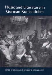 Music and literature in German romanticism