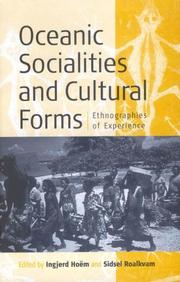 Oceanic socialities and cultural forms : ethnographies of experience