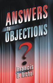 Answers to Objections by Francis D. Nichol