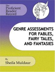 Cover of: Genre Assessments for Fables, Fairy Tales, and Fantasies