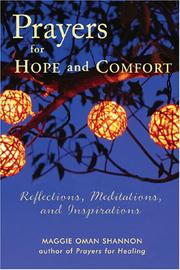 Cover of: Prayers for Hope and Comfort: Reflections, Meditations, and Inspirations