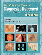 Cover of: Current Diagnosis & Treatment by James O. Woolliscroft
