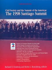 Cover of: Civil Society and the Summit of the Americas: The 1998 Santiago Summit