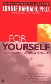 Cover of: For yourself by Lonnie Barbach