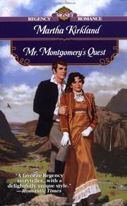 Cover of: Mr. Montgomery's Quest