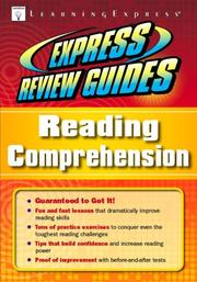 Cover of: Express Review Guides: Reading Comprehension (Express Review Guide)