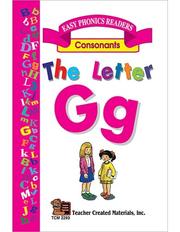 Cover of: The Letter G  Easy Reader