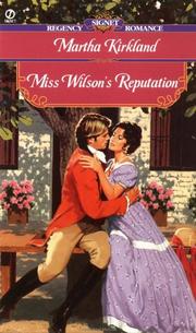 Cover of: Miss Wilson's Reputation