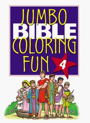 Cover of: Jumbo Bible Coloring Fun (Jumbo Bible Coloring Books)