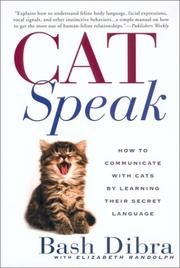 Cover of: Catspeak: by Bash Dibra, Elizabeth Randolph