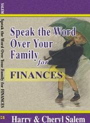 Cover of: Speak the Word over Your Family for Finances (Speak the Word Over Your Family Devotional Series)