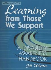 Cover of: Attainment'Slearning from Those We Support: A Disability Awarness Handbook