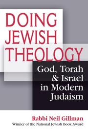Cover of: Doing Jewish Theology: God, Torah and Israel in Modern Judaism