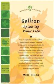 Cover of: Saffron: Spice Up Your Life (Woodland Health Series)