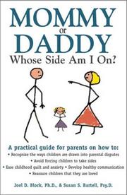 Cover of: Mommy or Daddy, Whose Side Am I on: Whose Side Am I on