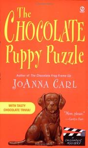 Cover of: The chocolate puppy puzzle: a chocoholic mystery