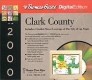 Cover of: Thomas Guide 2000 Clark County Deluxe