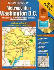 Cover of: Thomas Guide 2000 Metro Washington D.C. Deluxe (Thomas Guide Combo Packs) |
