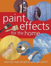 Cover of: Paint Effects for the Home