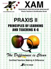 Cover of: Principals of Learning and Teaching
