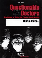 Cover of: Questionable Doctors: Disciplined by State and Federal Governments : Illinois, Indiana