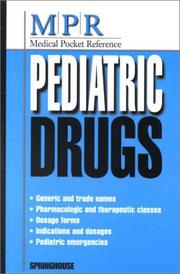 Cover of: Medical Pocket Reference: Pediatric Drugs