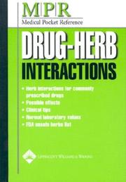 Drug-herb interactions /