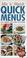 Cover of: Mix-N-Match Quick Menus