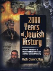 Cover of: 2000 Years of Jewish History (Large-format Coffee Table Edition)