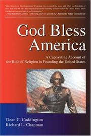 Cover of: God Bless America: A Captivating Account of the Role of Religion in Founding the United States