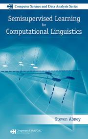 Semisupervised learning for computational linguistics