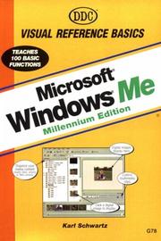 Cover of: Microsoft Windows ME "Millennium Edition" Visual Reference Basics