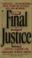 Cover of: Final justice