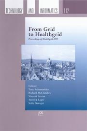 From grid to healthgrid : proceedings of healthgrid 2005