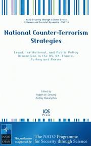 National counter-terrorism strategies : legal, institutional, and public policy dimensions in the US, UK, France, Turkey and Russia