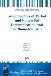 Fundamentals of verbal and nonverbal communication and the biometric issue