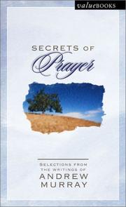 Cover of: Secrets of Prayer (Valuebooks)