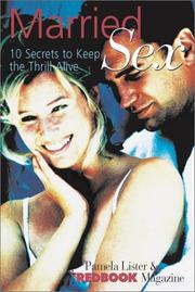 Cover of: Redbook Married Sex: 10 Secrets to Keep the Thrill Alive