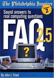 Cover of: Faq 2.5 by John J. Fried