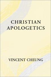 Cover of: Christian Apologetics | Vincent Cheung
