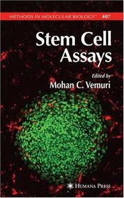 Cover of: Stem Cell Assays