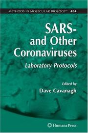 Cover of: SARS- and Other Coronaviruses by Dave Cavanagh