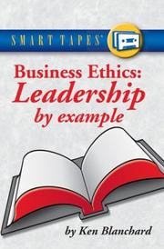 Cover of: Business Ethics: Leadership by Example