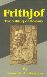 Cover of: Frithjof: The Viking of Norway