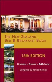 Cover of: The New Zealand Bed & Breakfast Book: Homes, Farms, B&B Inns (New Zealand Bed and Breakfast Book)