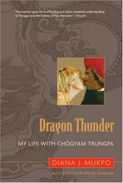 Cover of: Dragon Thunder: My Life with Chogyam Trungpa