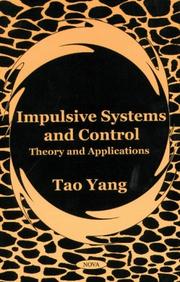 Cover of: Impulsive Systems and Control by Tao Yang