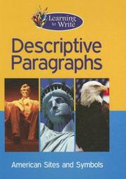 Descriptive Paragraphs (Learning to Write) by Frances Purslow