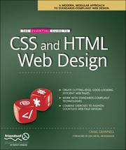 Cover of: The Essential Guide to CSS and HTML Web Design (Essential Guide)